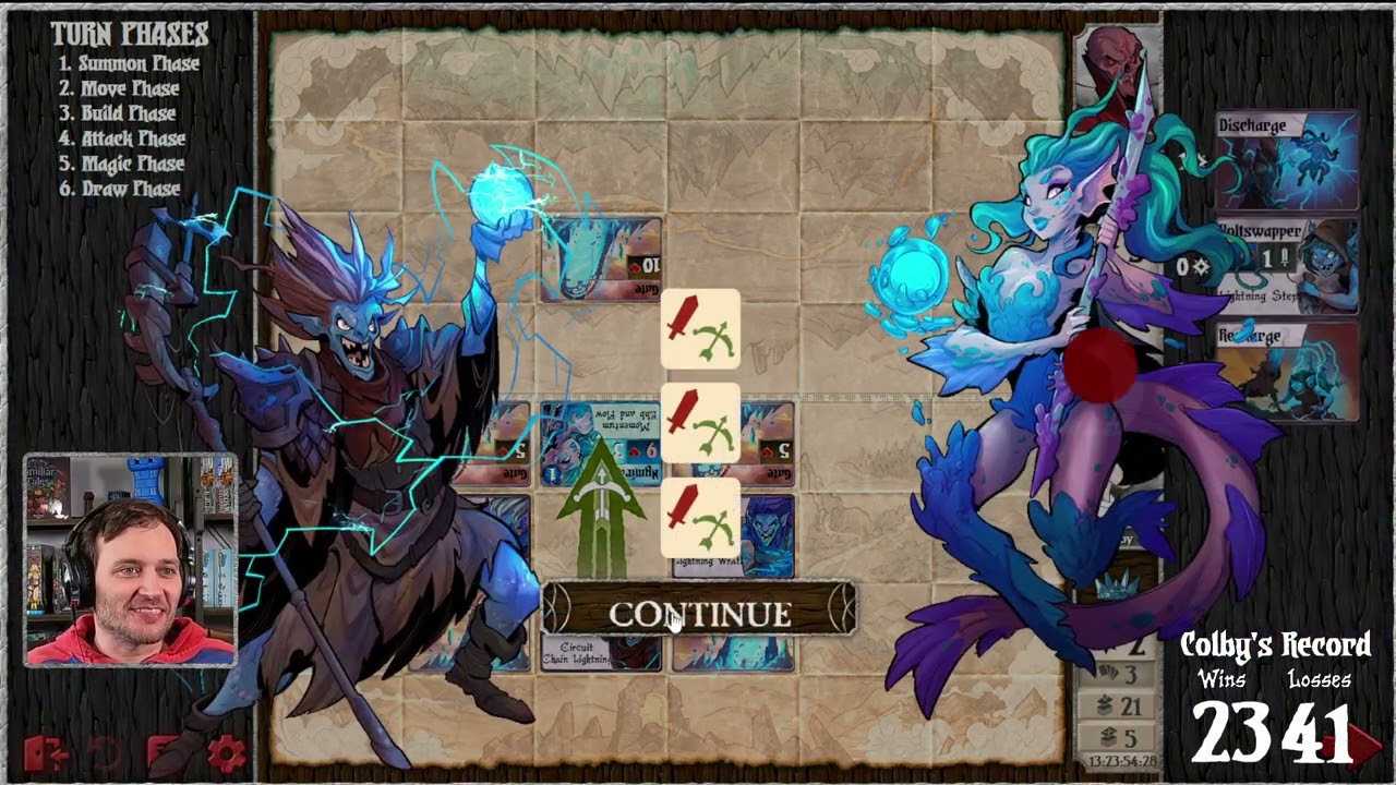 Summoner Wars Storm Goblins vs Shimmersea Fae Preview Match