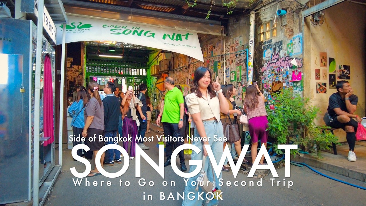SONG WAT STREET! A Side of Bangkok You Never See! / 4 January 2026 #walkingtour #travel