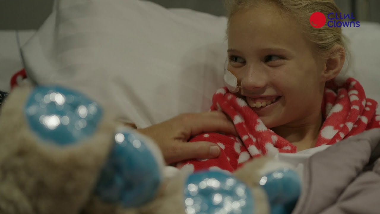 “Maris had zo veel pijn de afgelopen weken, door de clowns vergat ze die even”