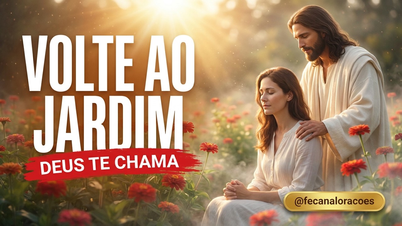 🌿 “Intimidade com Deus: Volte ao Jardim da Sua Alma | Oração e Propósito de Fé 🌸”