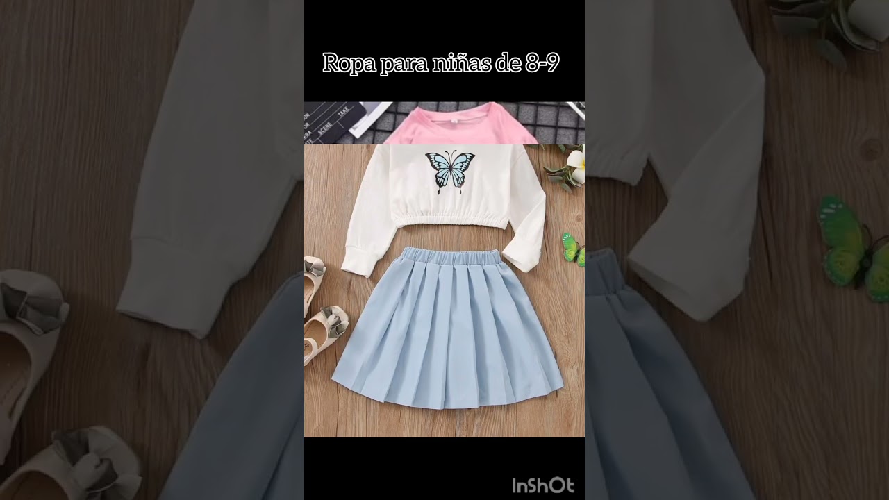 ropa para ni&ntilde;as de 8 entre 9 a&ntilde;os #ropa #shein #ropainfantil #outfit #moda #aesthetic