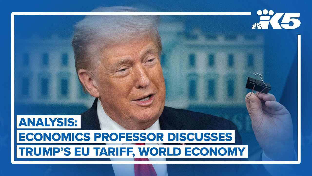 Economics professor discusses 25% EU tariff, world economy
