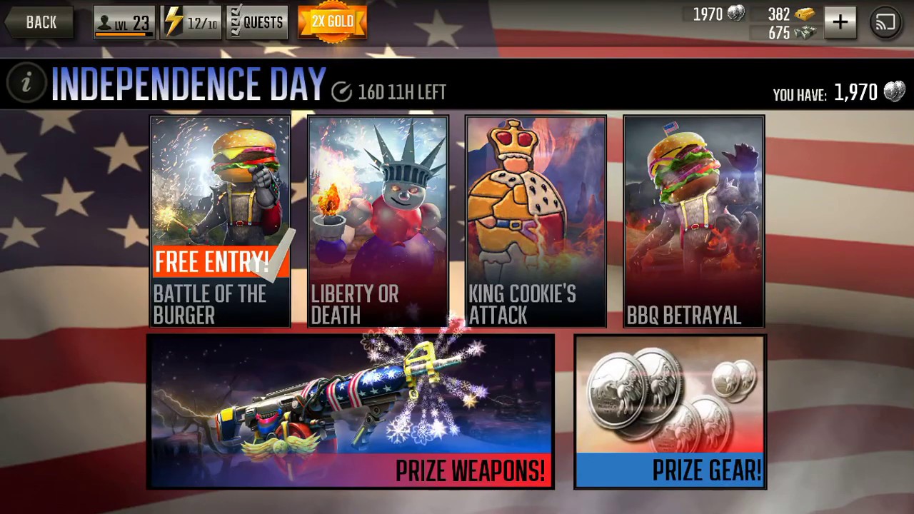 Deer hunter Independence Day event 2019 July All gun