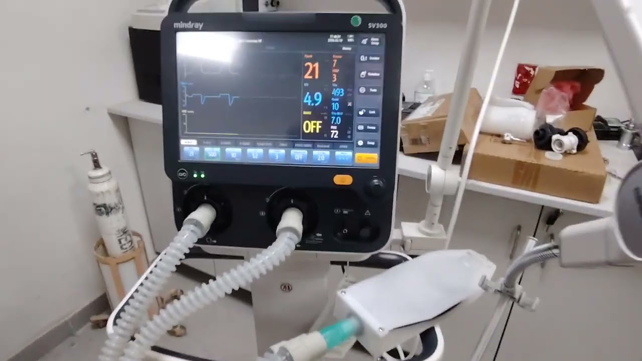 HOW TO FIXED MINDRAY SV300 VENTILATOR DISABLE ERROR, SENSOR TEST FAIL.. 