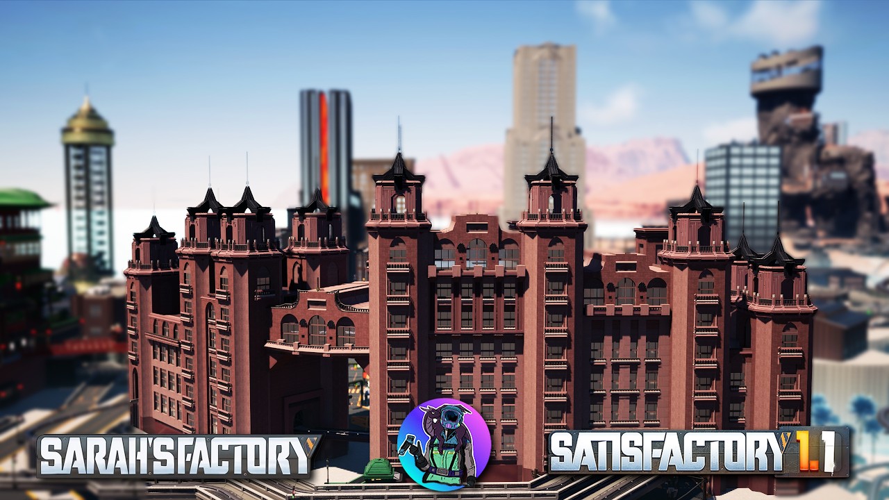 IMMENSELY Detailed CITY - Sarah's Factory | Satisfactory 1.1