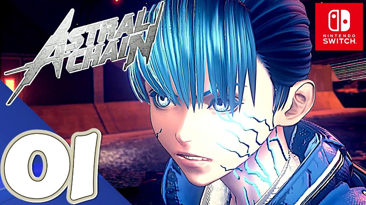 Astral Chain [Switch] - Gameplay Walkthrough Part 1 Prologue - No Commentary