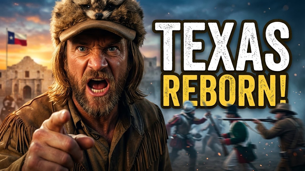 Вся история Техаса (реконструкция с использованием искусственного интеллекта)