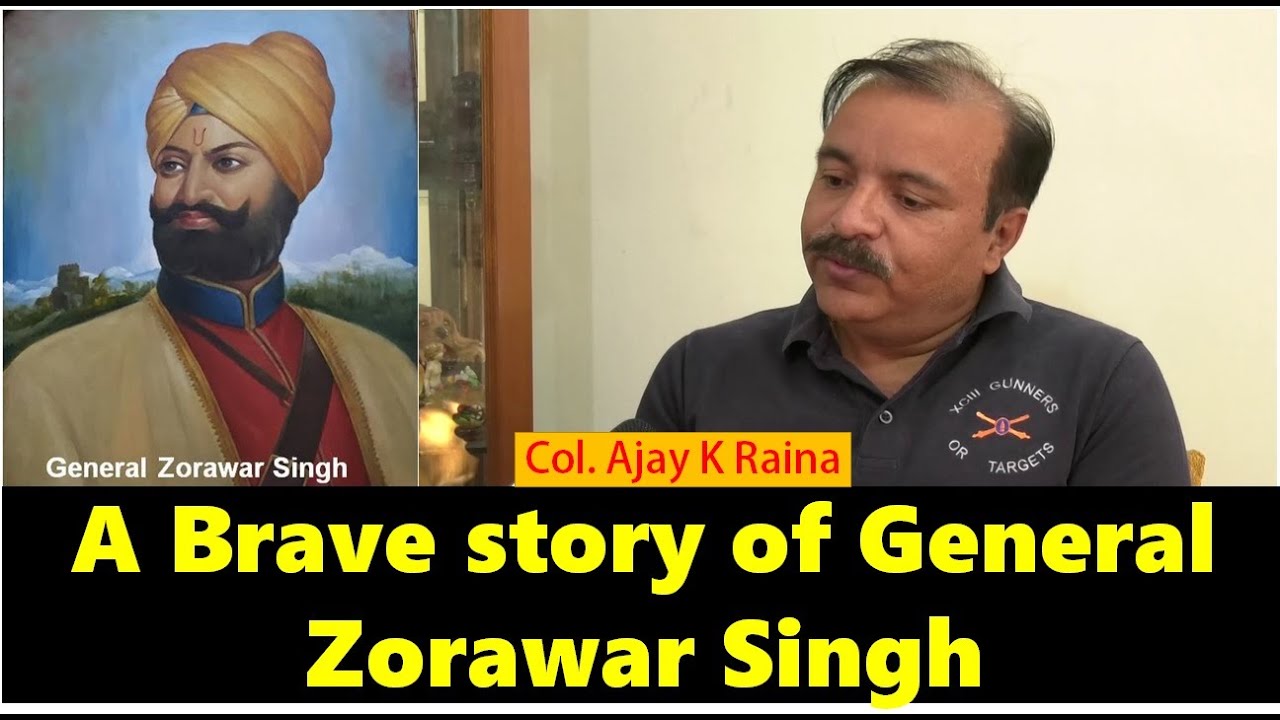 Story of General Zorawar Singh Kahluria, Why we must remember him? Interaction with Col Ajay K Raina