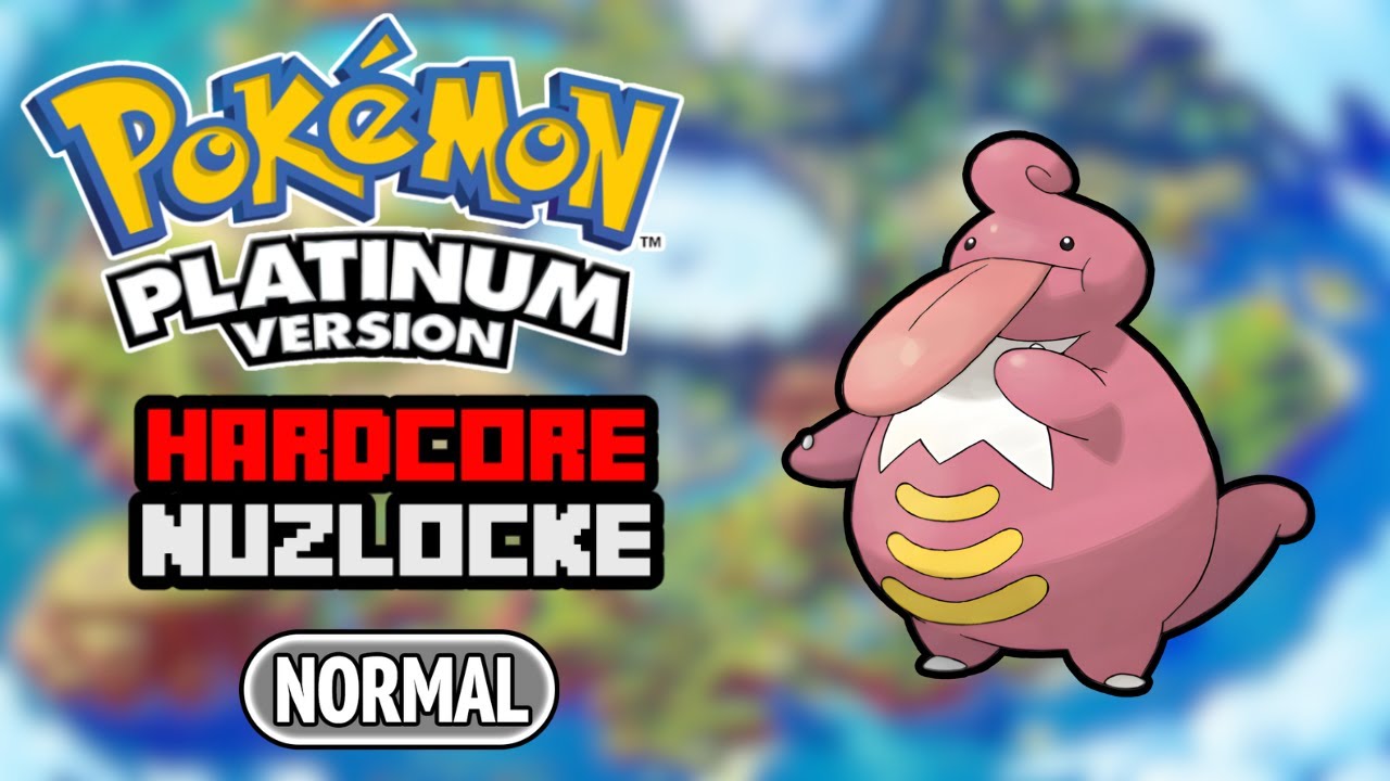Pokemon Platinum Hardcore Nuzlocke - Только обычный режим (без предметов, без повышения уровня)