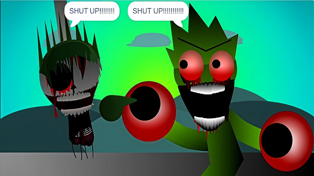 SPRUNKI phase 7 meets Sprunki phase 7 but swapped | Animation Meme