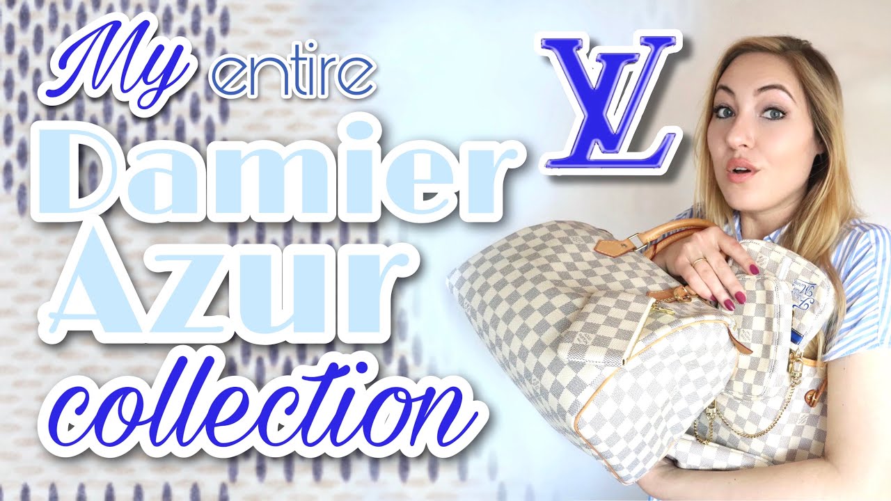 My Louis Vuitton Damier Azur Collection - feat. LV handbags, Mini Pochettes & SLGs in DA