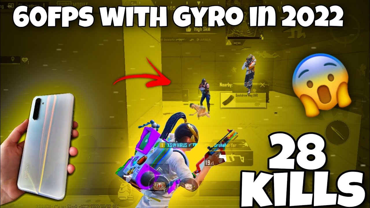 Realme 6 give 60fps with gyroscope 🥵🔥 smooth+extreme 90fps soon 💯?? realme 6 PUBG BGMI Test