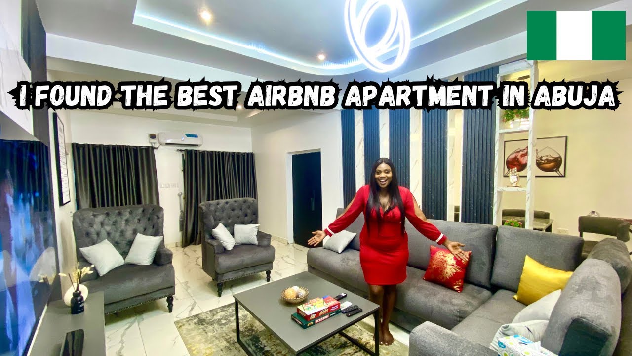 Inside the most beautiful airbnb apartment in Abuja Nigeria 🇳🇬 #abuja #airbnb