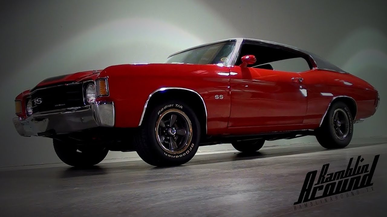 1972 Chevy Chevelle SS 402 Big-block V8 Muscle Car