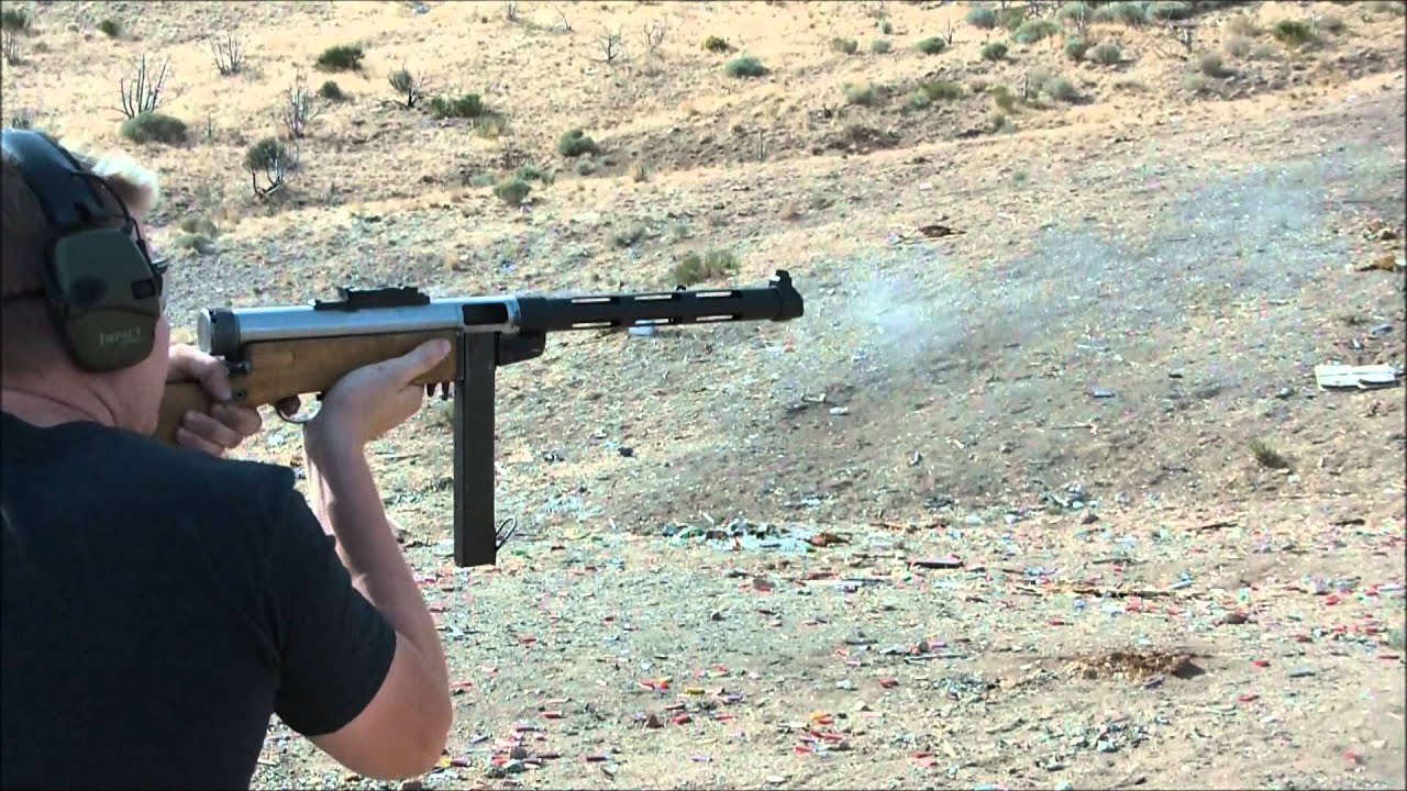 KP31 Suomi SBR Test Fire