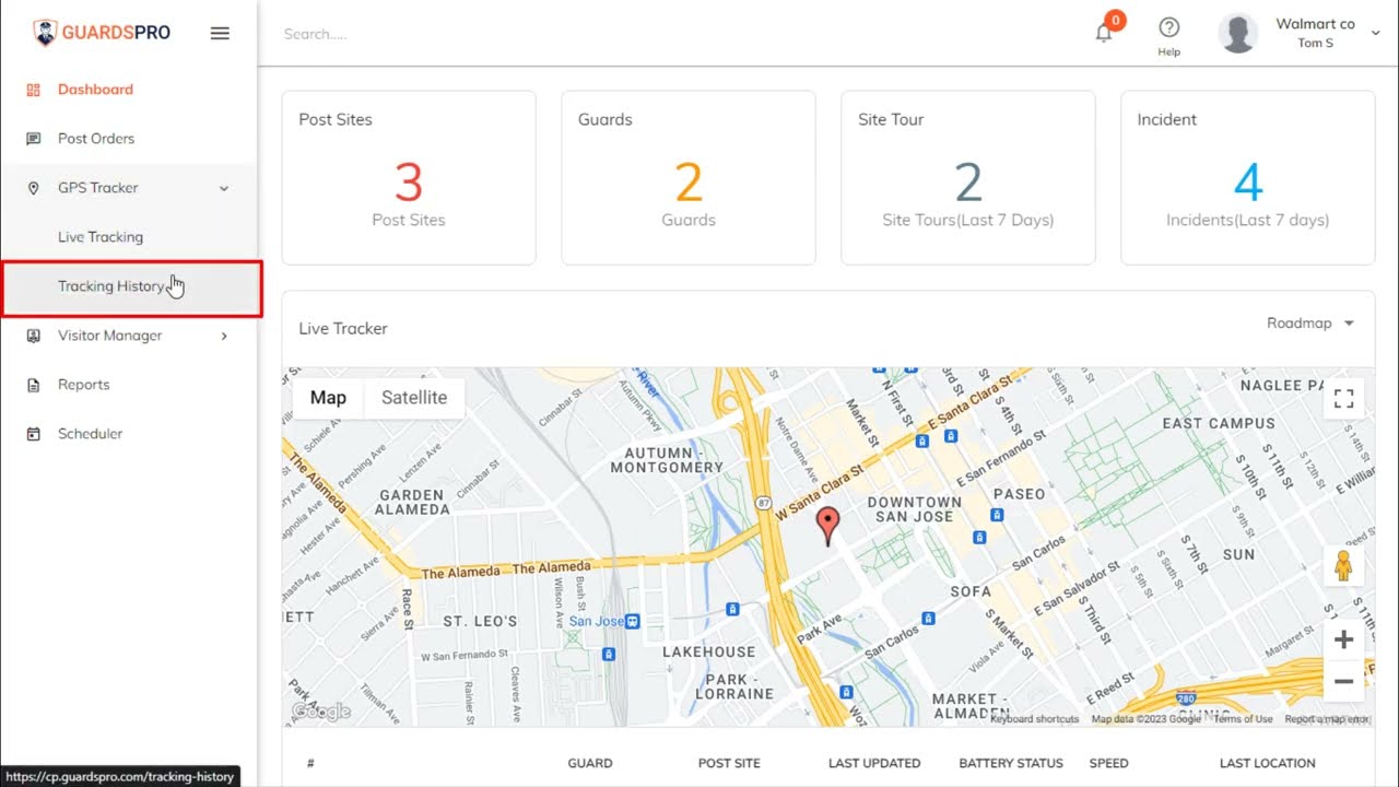 How To Check Guard Tracking History On Client Portal? --GuardsPro Help Center Video