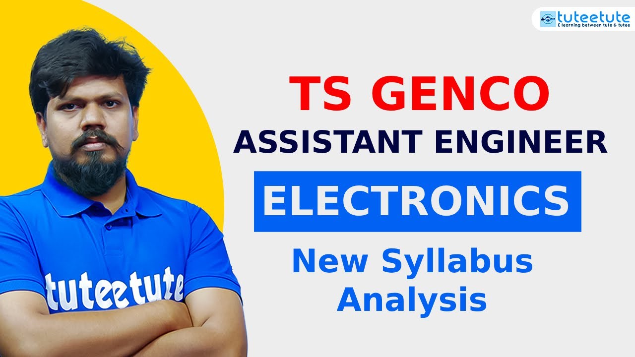 TS Genco ECE AE New Syllabus Analysis | tuteetute #tsgenco #genco #transco