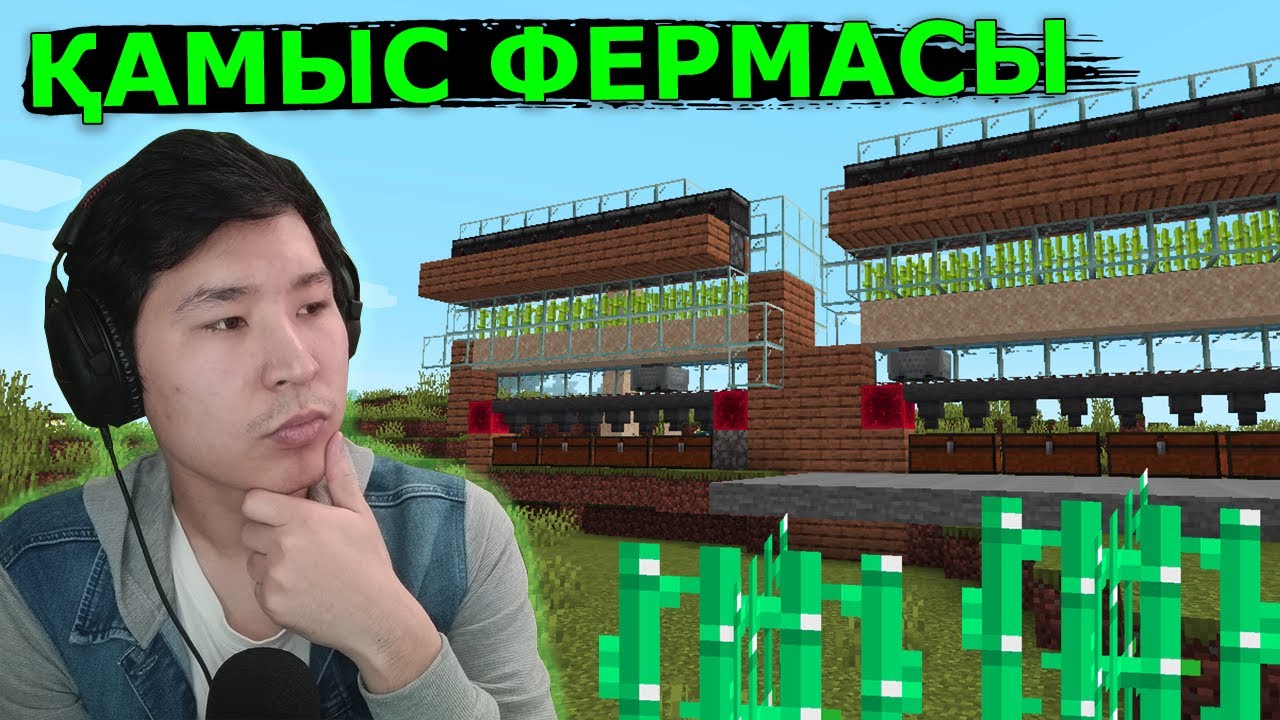 Қамыс фермасын салдым 🎋