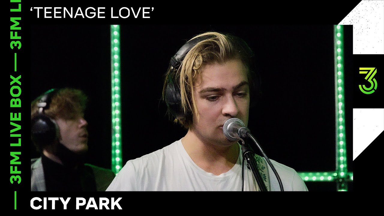 City Park live met 'Teenage Love' | 3FM Live Box | NPO 3FM