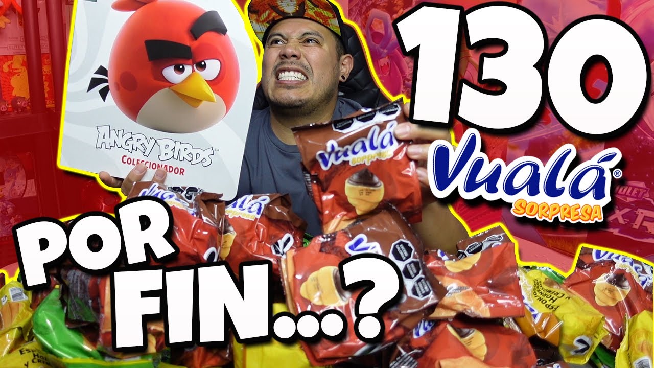 Ya tenemos la coleccion completa de Angry Birds Abri 130 Vuala Sorpresa Angry Birds