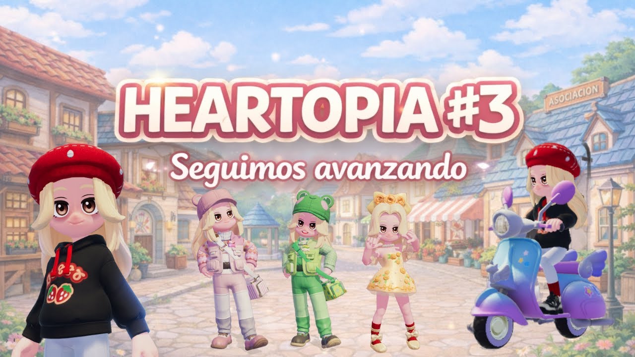 HEARTOPIA | #3 VISITANDO LA MUEBLERIA Y ROBANDO VEHICULOS 🤣🛵🎮MamiGamer