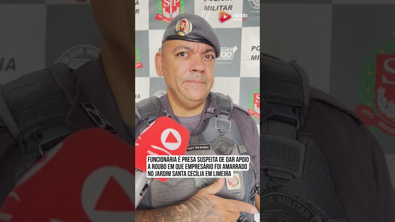 Funcionária é presa suspeita de dar apoio a roubo em que empresário foi amarrado em Limeira