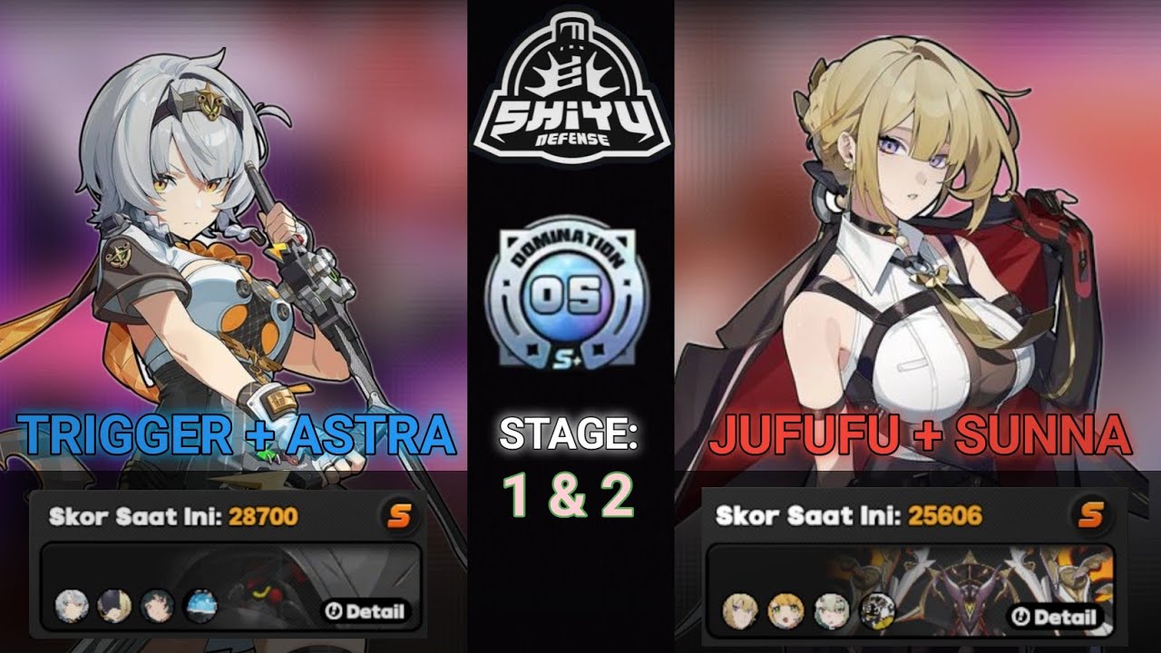 SANBY M0S1 + Trigger , EVELYN + Sunna m0s1 DUB JP | ZZZ SHIYU DEFENSE