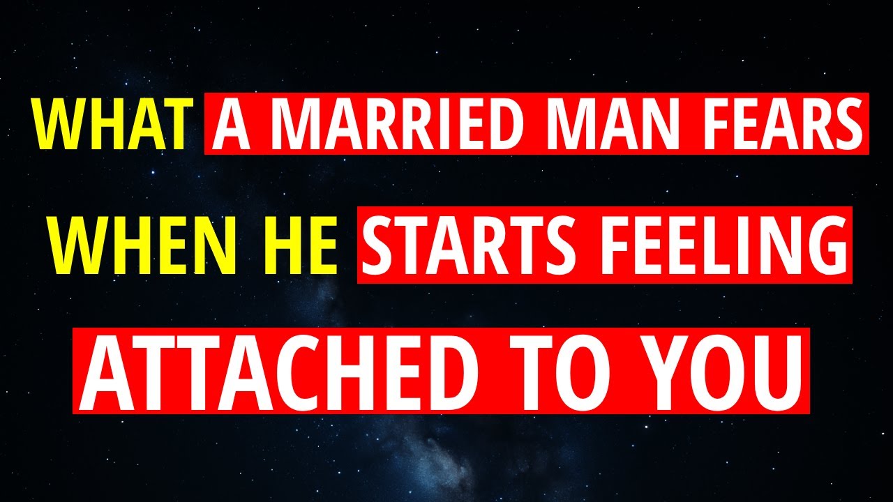 What a MARRIED Man FEARS When He Starts Feeling Attached to You | Carl Jung