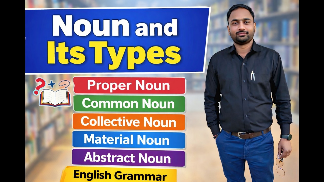 Noun and Its Types in English Grammar | Easy Explanation for ALL STUDENTS