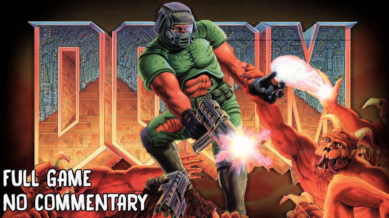 DOOM 1 (Remastered) (2024) | FULL Game, No commentary Walkthrough 1080p60fps