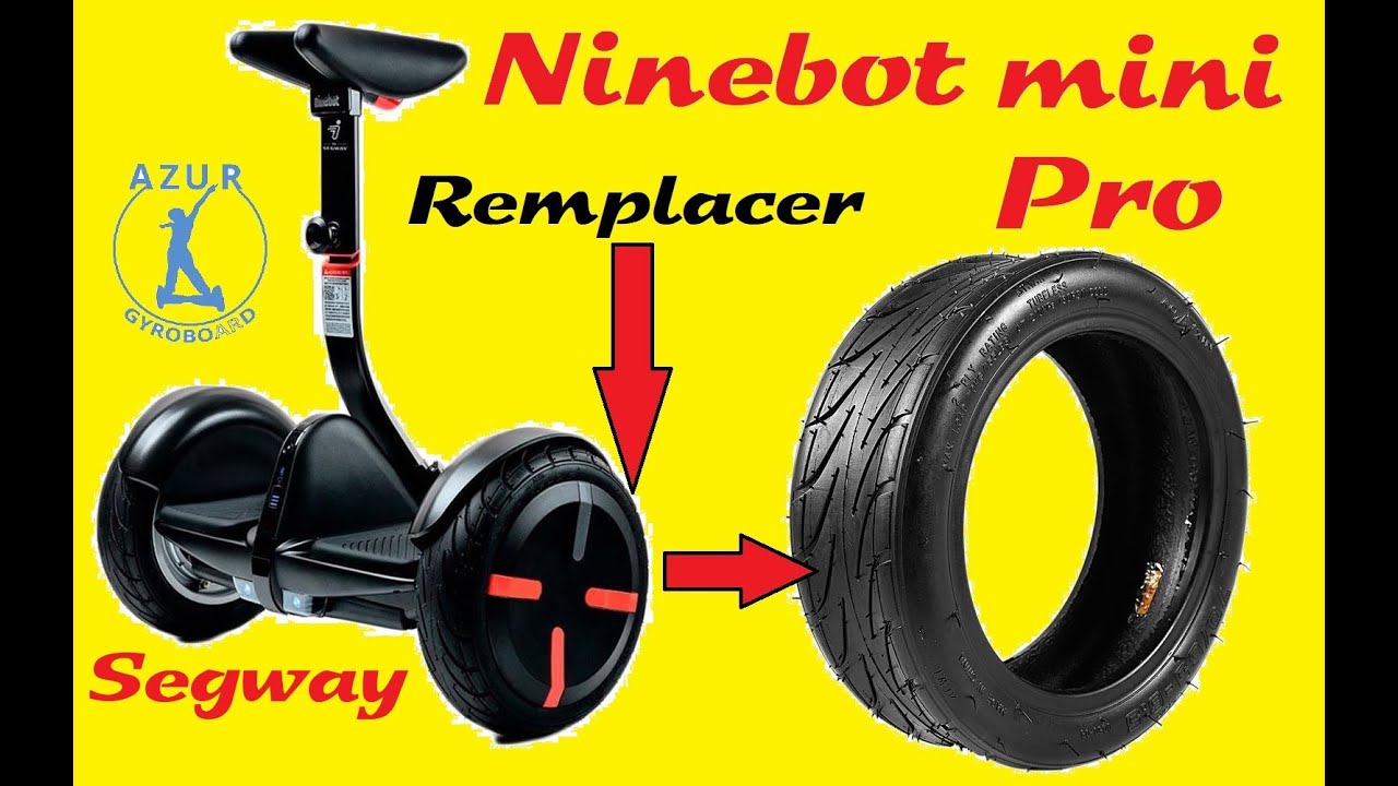 Tuto: Ninebot Mini Pro Segway Mettre Pneu Tubeless (Facile)