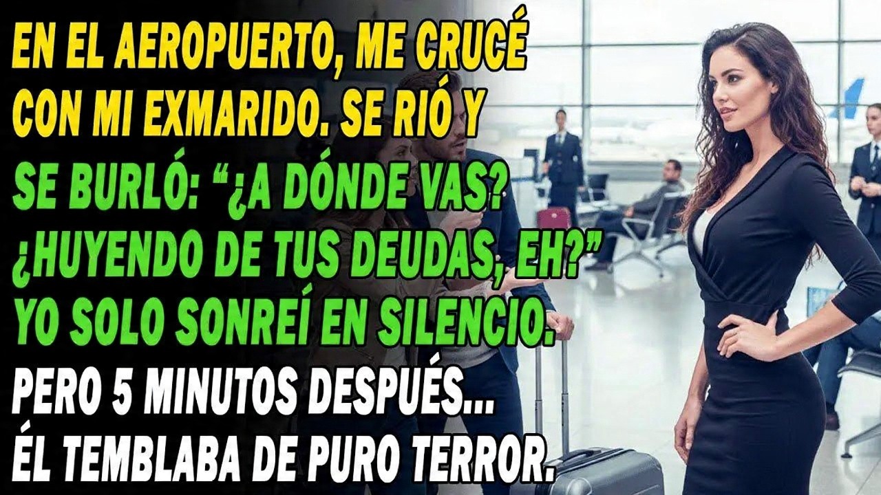Mi Exmarido Y Su Esposa Me Humillan En El Aeropuerto👩. Y El Miedo Los Paraliza Al Ver Con Qui&eacute;n Voy😨