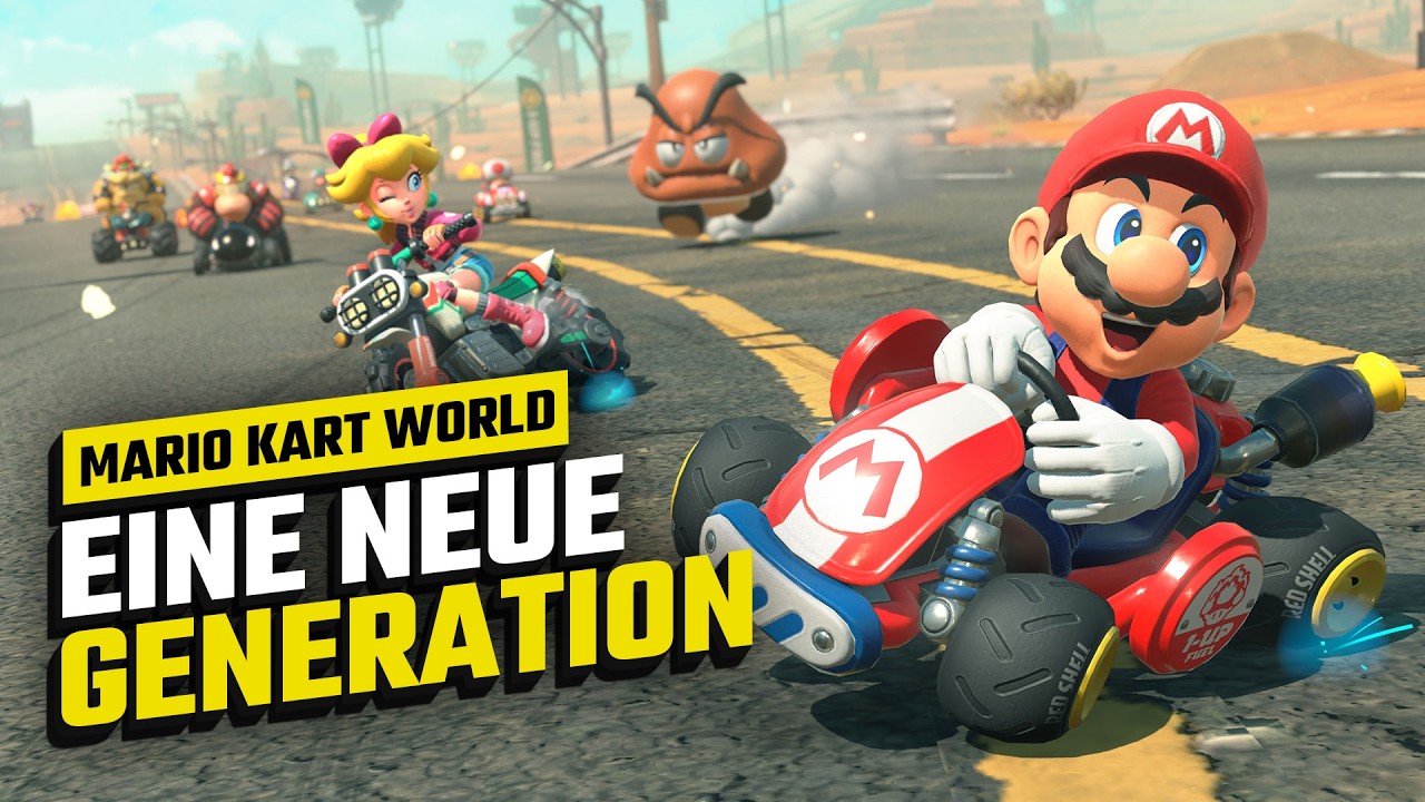 Mario Kart World | REVIEW | Großartiger Fun-Racer, aber hätte es die Open World wirklich gebraucht?