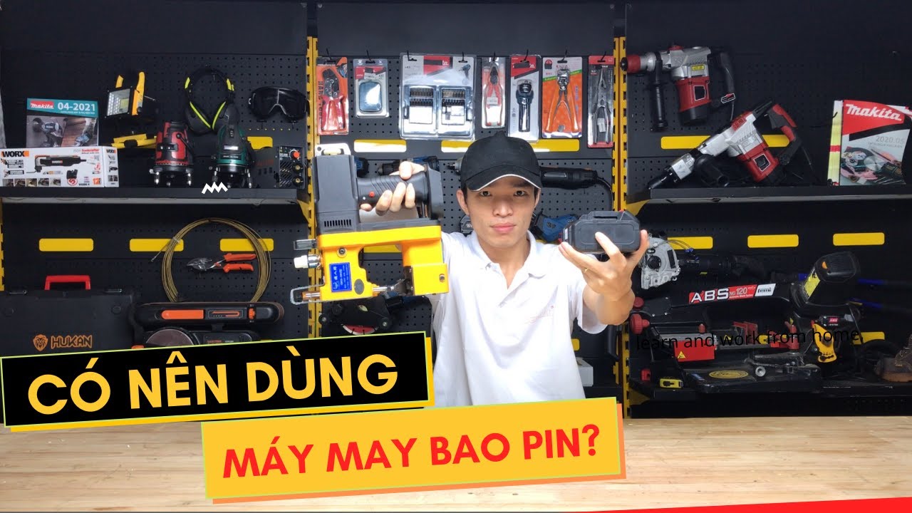 Máy May Bao Dùng Pin Có Nên Dùng?
