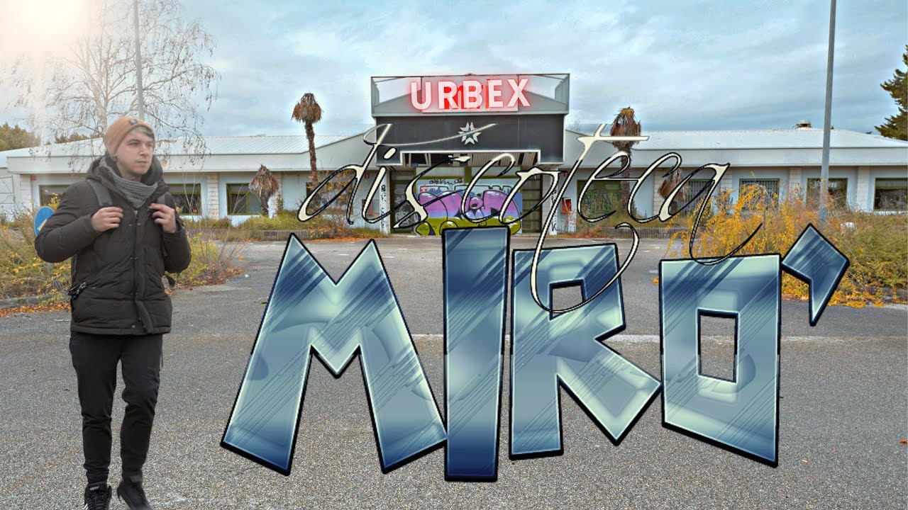 DISCOTECA MIRO': DA SOLO DENTRO  UN EX TEMPIO DELLA DANCE 😰🤩