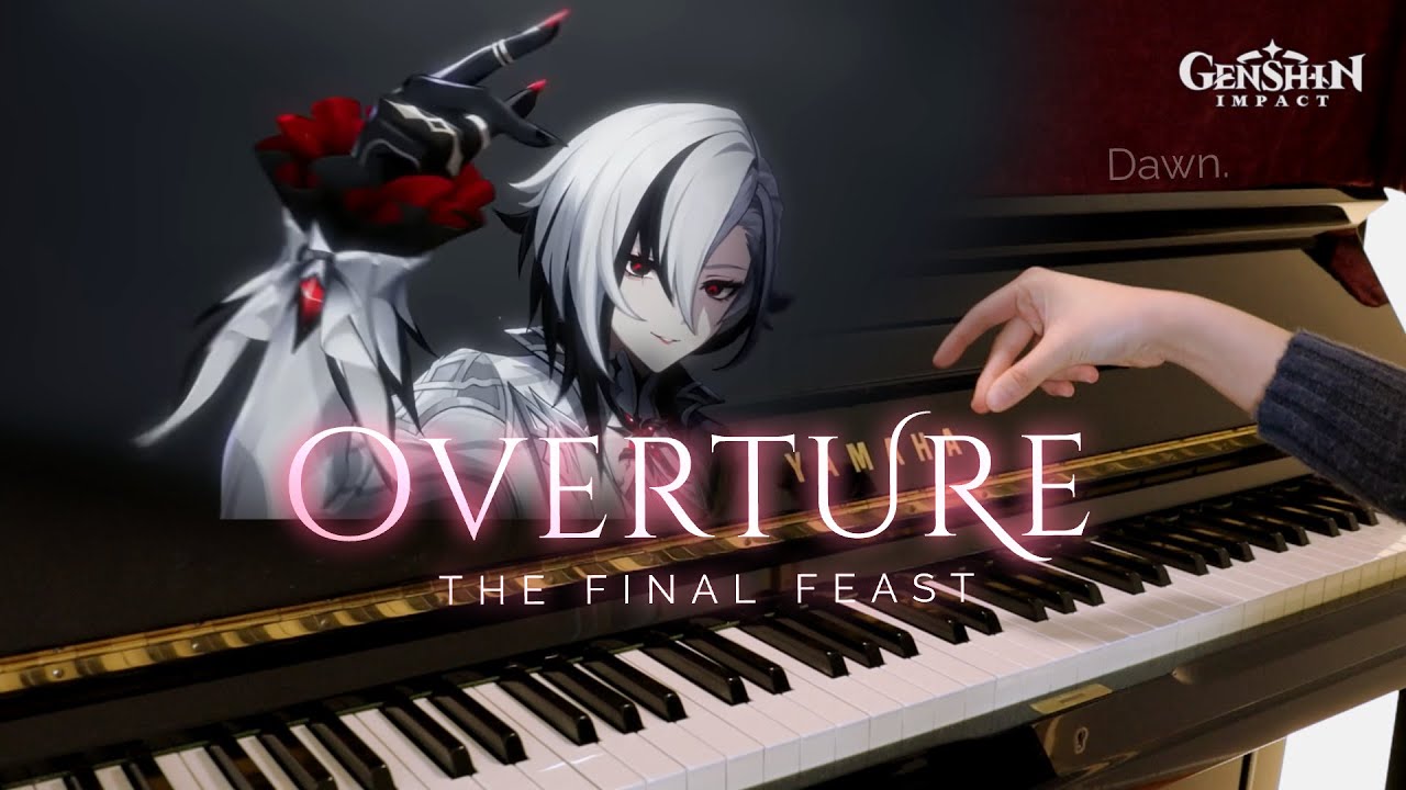 Overture Teaser: The Final Feast - Fontaine Piano Arrangement | Genshin Impact