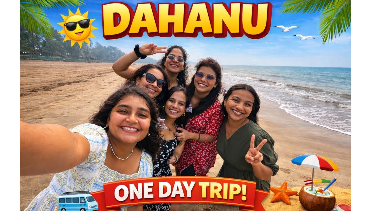 🌴 Dahanu Vlog | One Day Girls Trip with Office Friends 💃✨