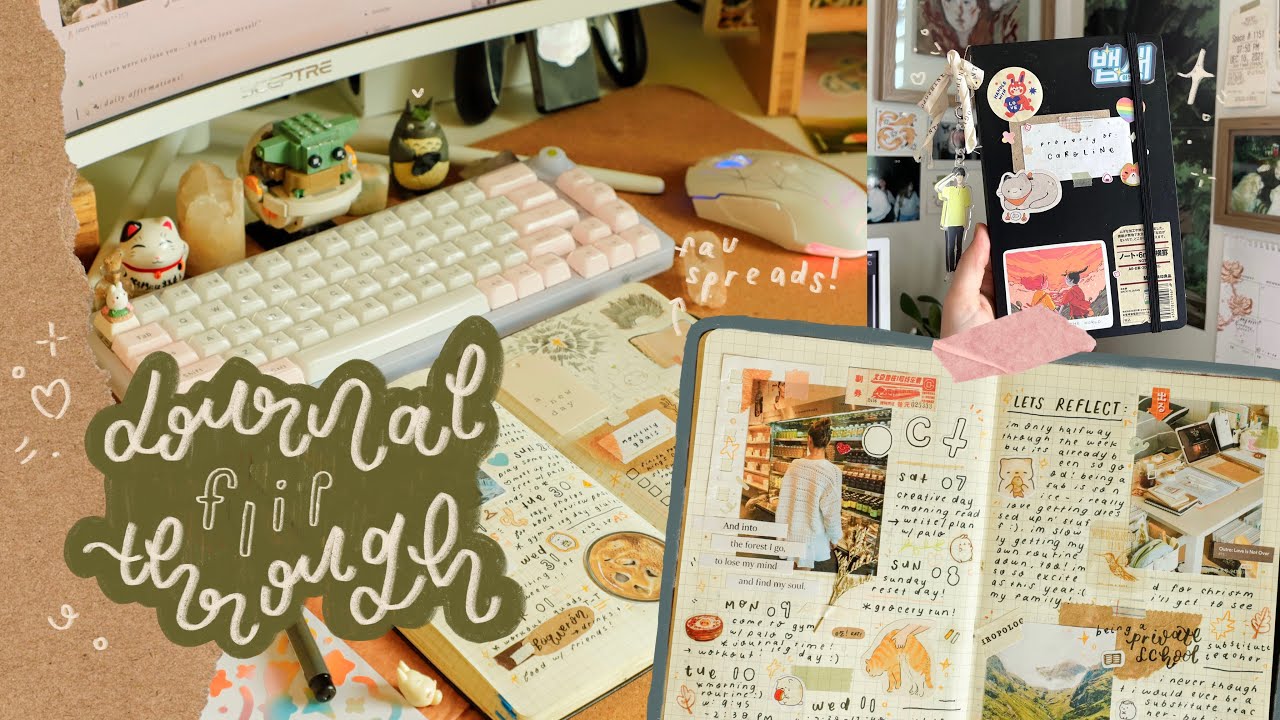 journal flip through (≧ヮ≦) 🌟
