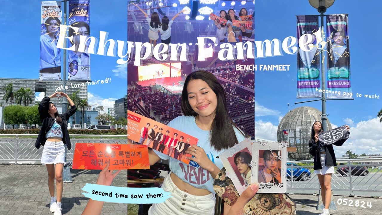 [ENGENE-loG] Enhypen Bench Fanmeet in MOA *ੈ✩‧₊˚🖇 | 052824