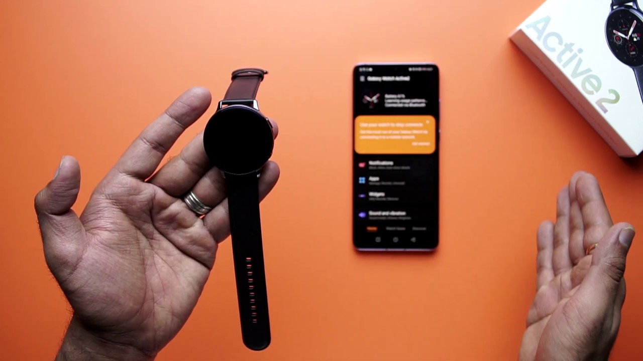 Samsung Galaxy Watch Active 2: Unboxing | Hands on | Price (Hindi हिन्दी)