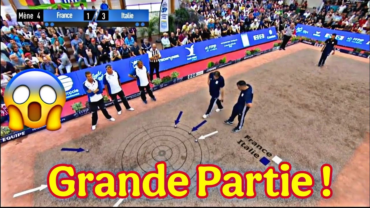Une pression inoubliable dans cette partie !!! France vs Italie finale de championnat d’Europe_FHD_