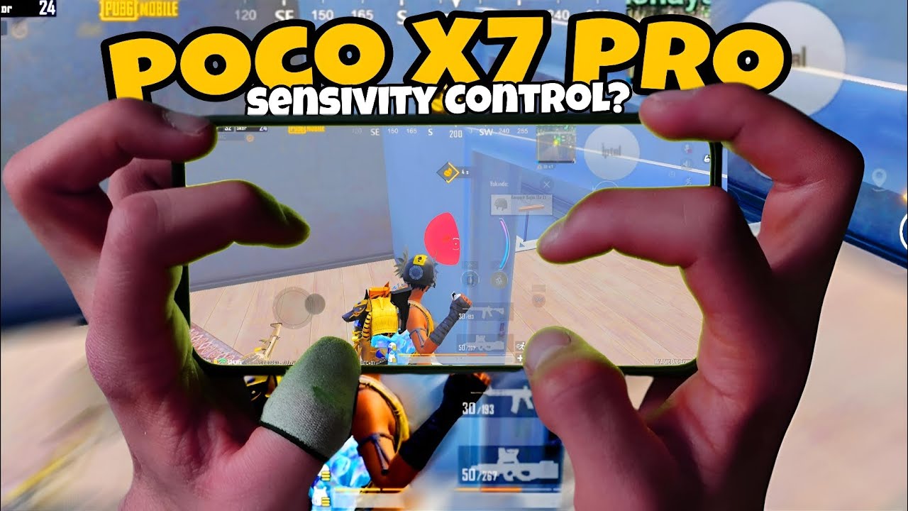 POCO X7 PRO  SENSİVİTY AND CONTROL CODE!😱 SUPER SMOOTH 120 FPS 43 KİLL 🤯🔥