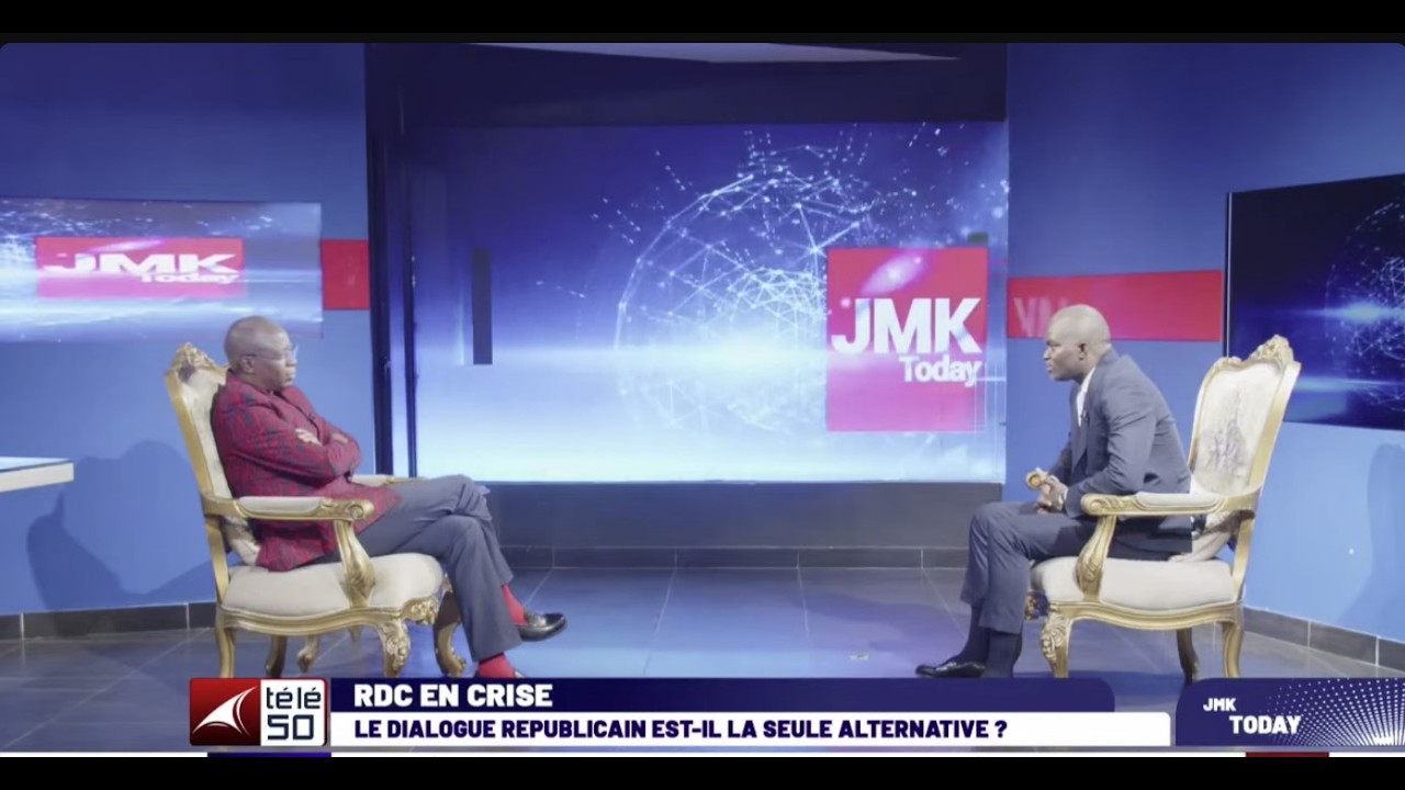 JMK TODAY /RDC EN CRISE :LE DIALOGUE  REPUBLICAIN EST - IL LA SEULE  ALTERNATIVE ?