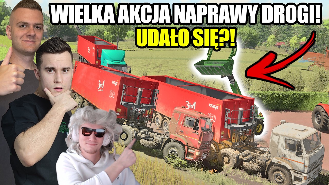 WIELKA AKCJA NAPRAWY DROGI!🤯UDAŁO SIĘ?🤔 | MPG |