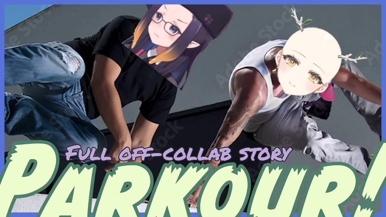 Fauna and Ina's parkour skills are REAL 【HoloEN|Off-Collab 】