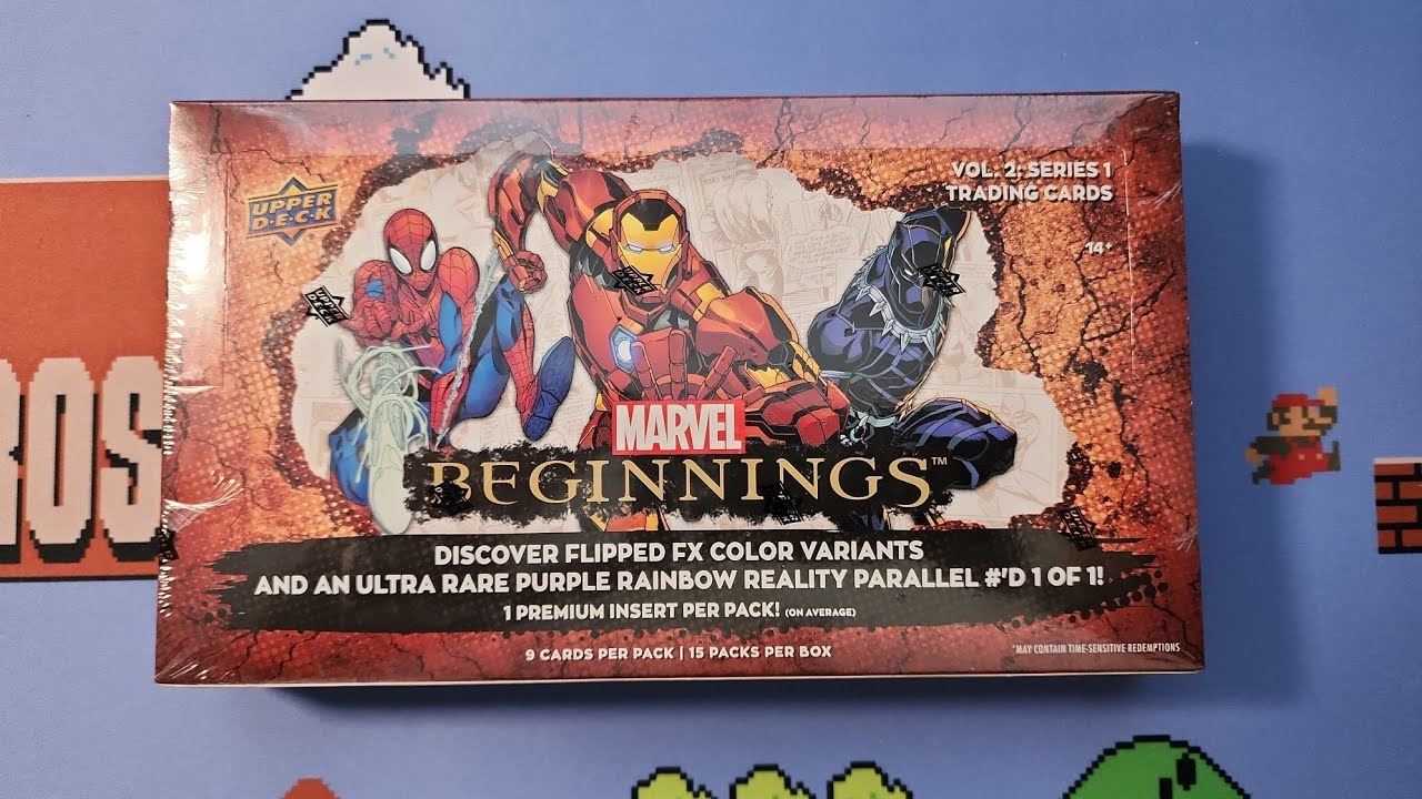2023 Upper Deck Marvel Beginnings Vol 2 Series 1 Hobby box Rip! 🔥🔥Nice Cards/Hits!! 🔥🔥