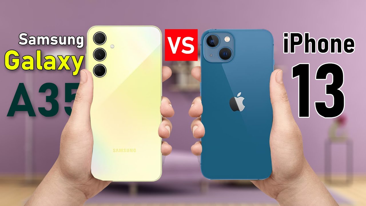 Samsung Galaxy A35 vs iPhone 13