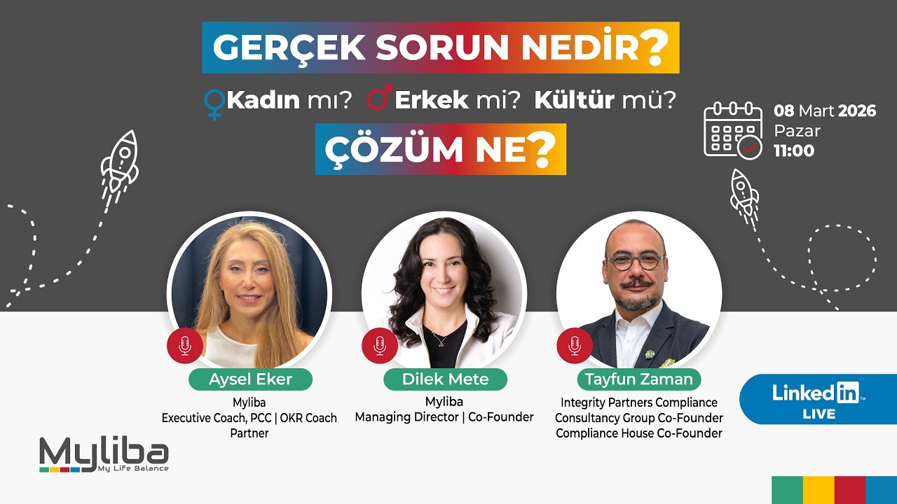 Myliba Webinar I Gerçek Sorun Nedir? Kadın mı? Erkek mi? Yoksa Kültür mü? Çözüm ne?