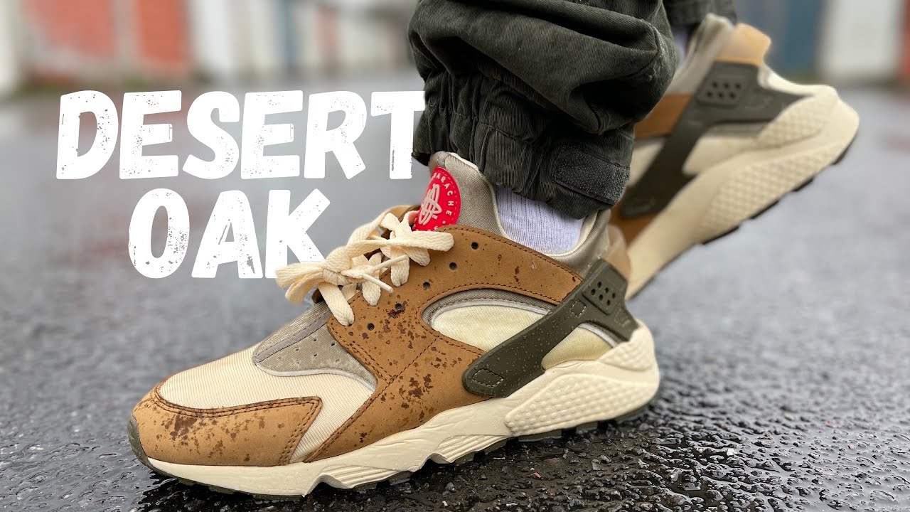 A Sneaker For All Day Wear! Stussy X Nike Huarache Desert Oak Review & On Foot