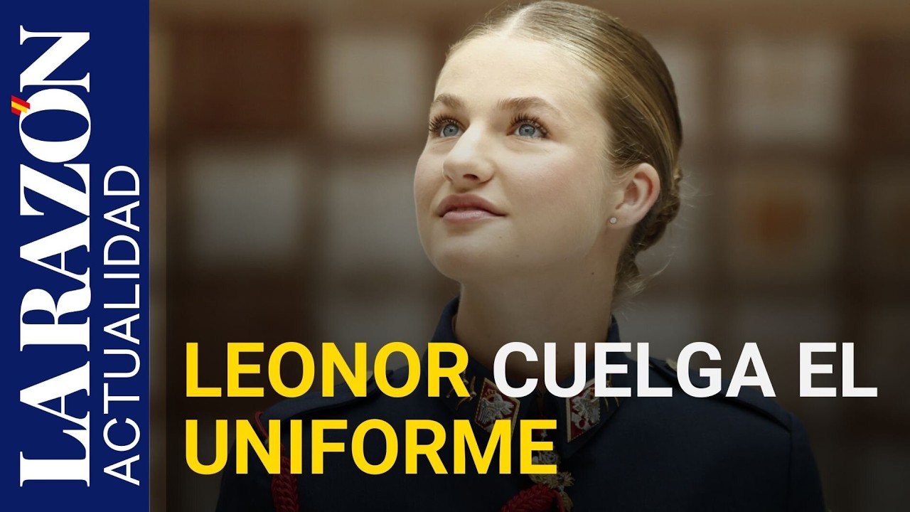 La Princesa de Asturias se quita el uniforme: as&iacute; ha sido su paso por los tres Ej&eacute;rcitos